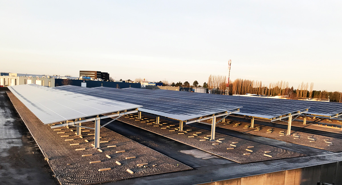 Création d'un carport photovoltaïque